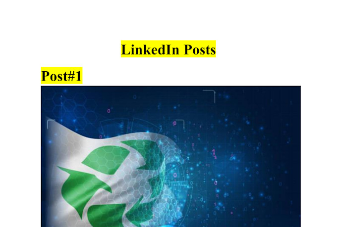 write high quality linkedin posts that 10x growth and engagement